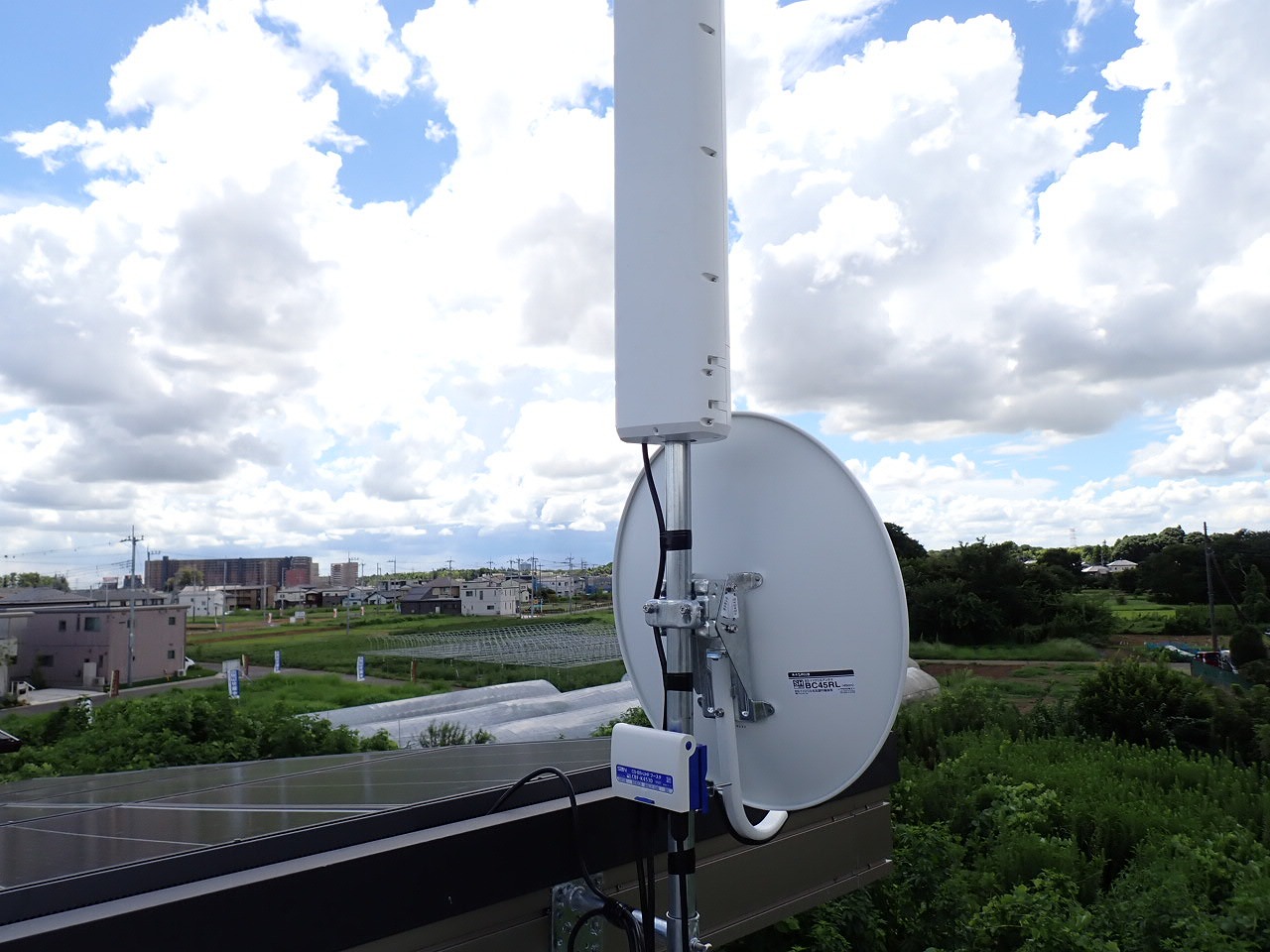つくば市アンテナ工事