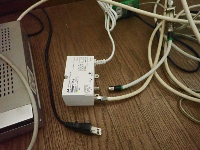 アンテナ工事不良