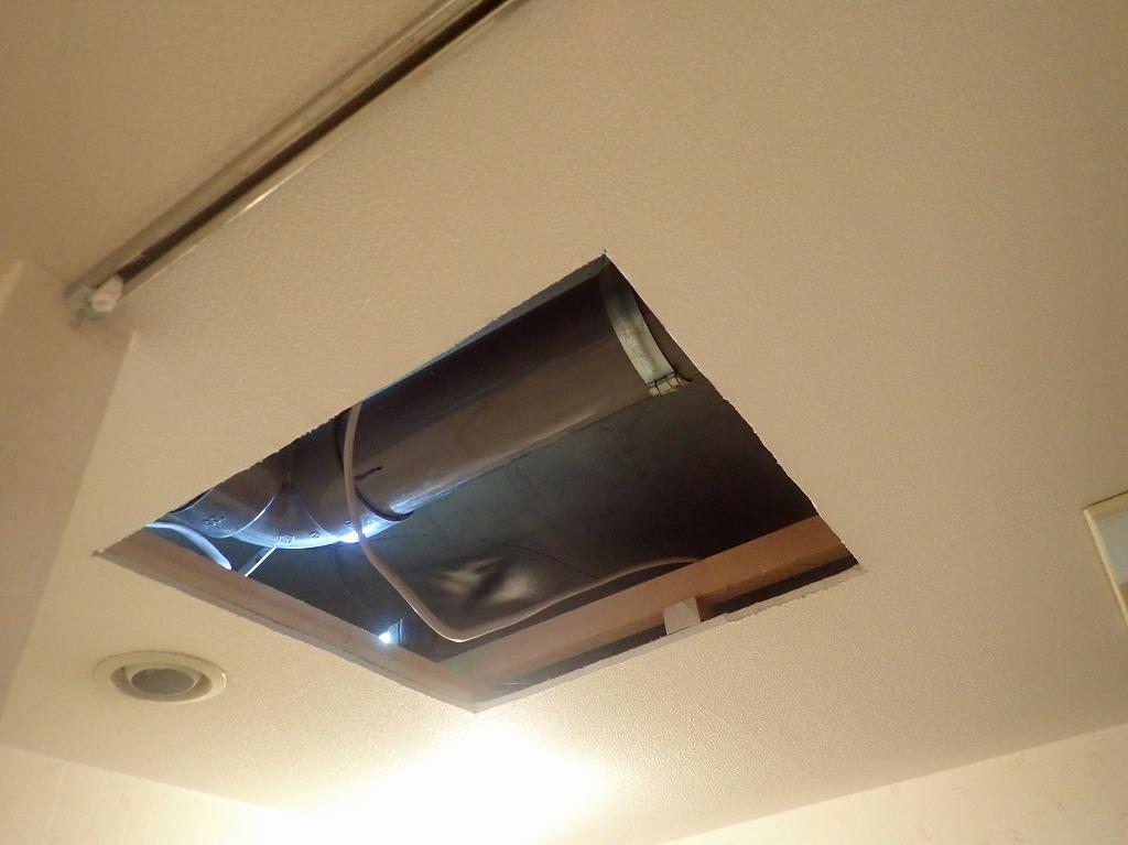 千葉県白井市換気扇点検口