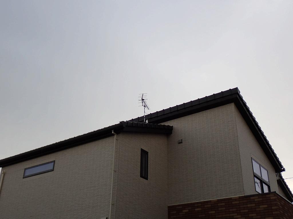 新築テレビアンテナ工事