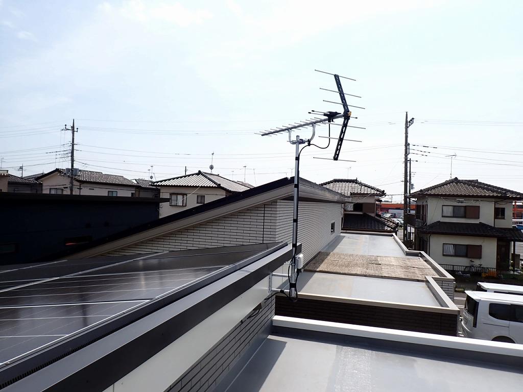 一条工務店アンテナ工事