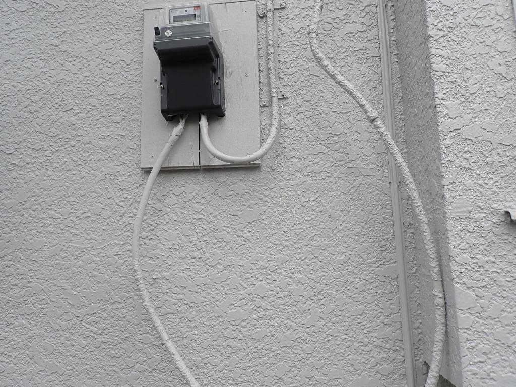 電線が外れた