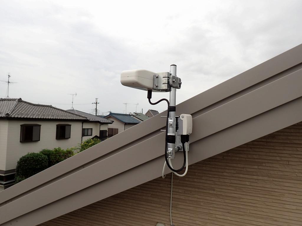 桧家住宅新築テレビアンテナ工事