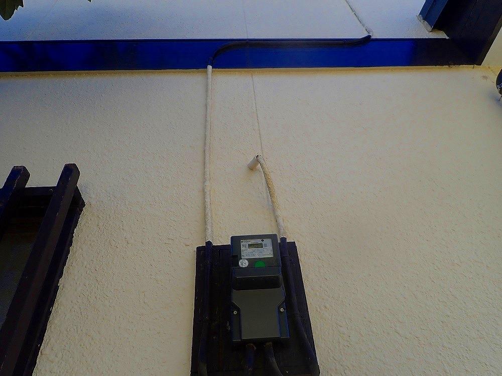 茨城県牛久市エアコン用コンセント工事
