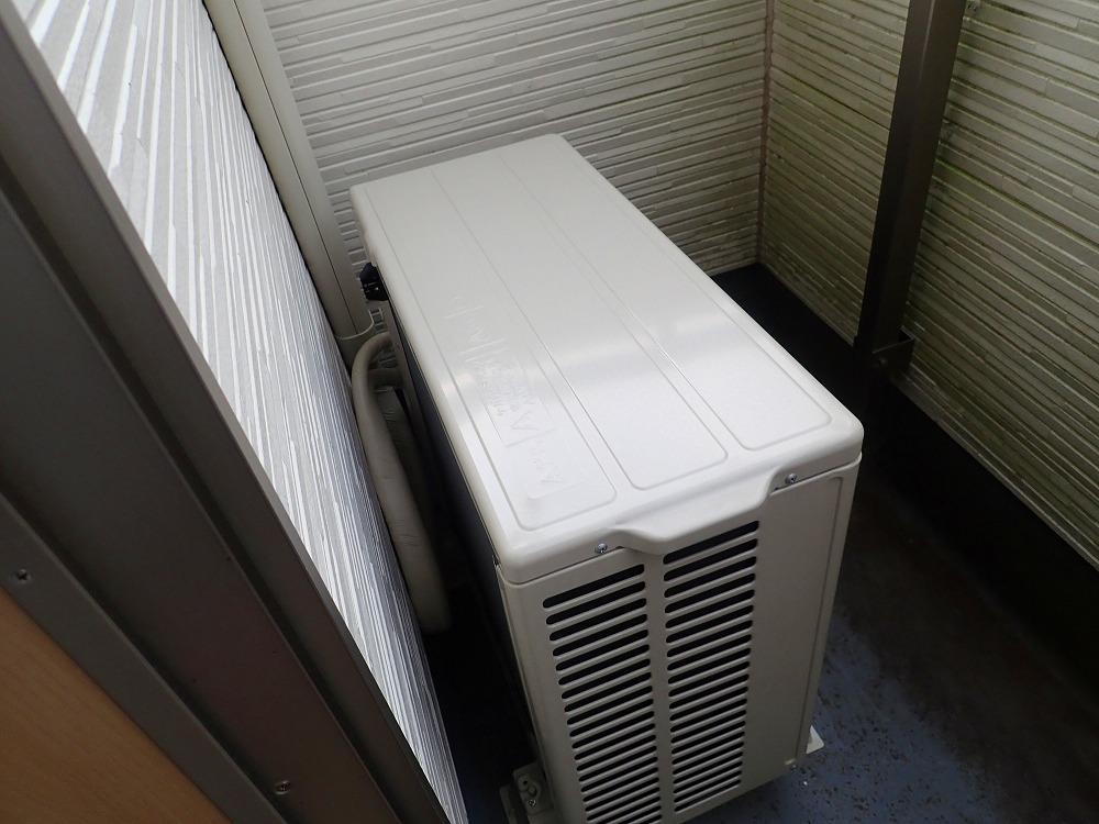柏市新規エアコン取付工事
