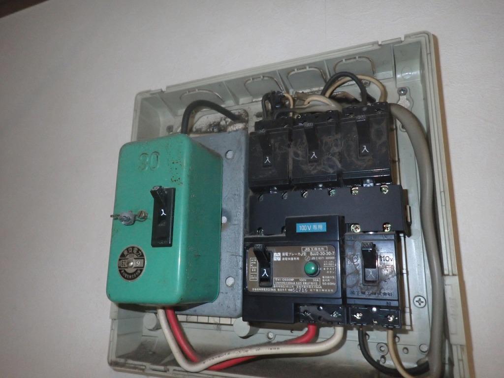 単相2線式分電盤