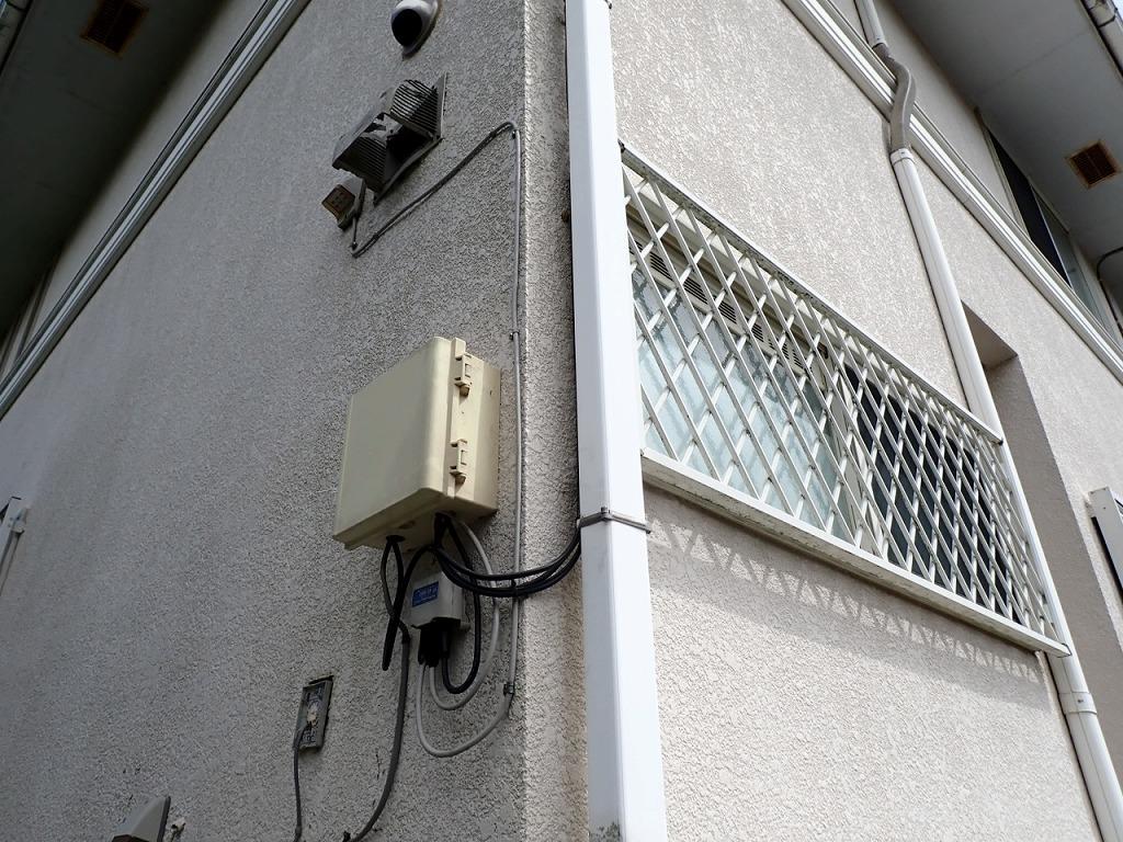 アンテナ配線工事　千葉県野田市
