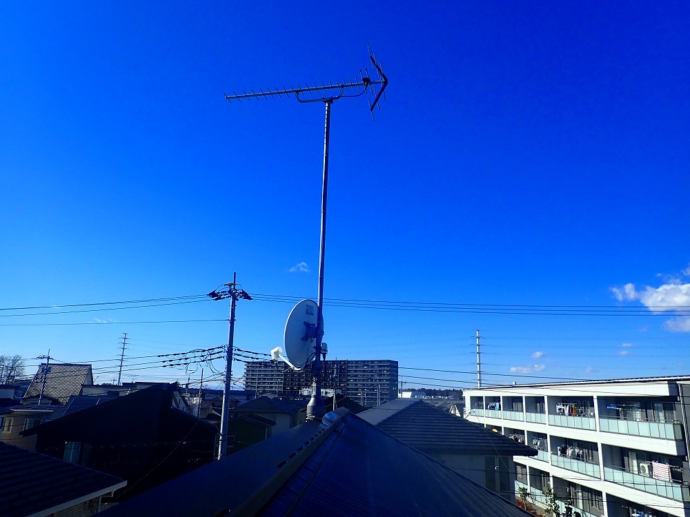 千葉テレビが見たいアンテナ工事
