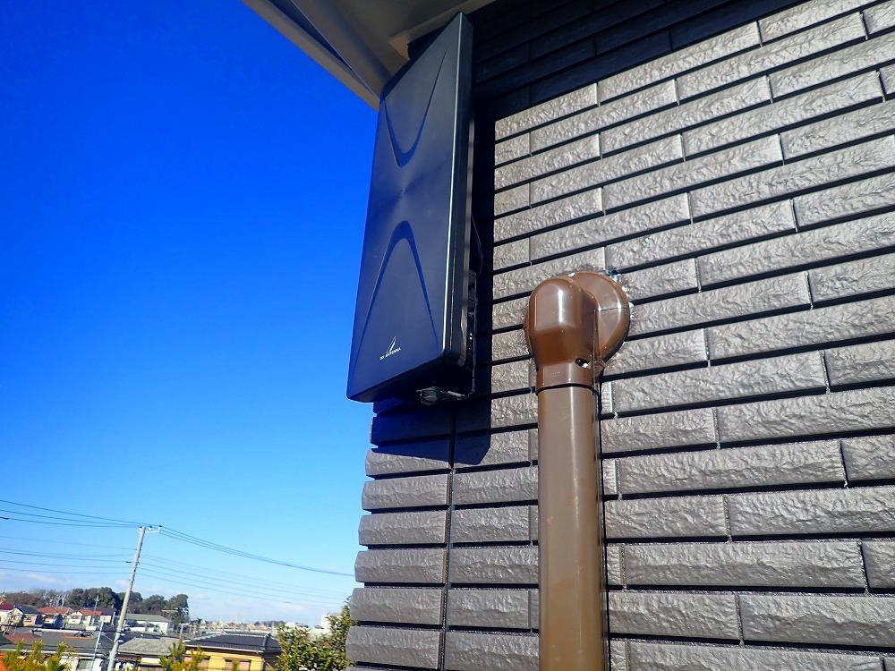 柏市新築テレビアンテナ工事