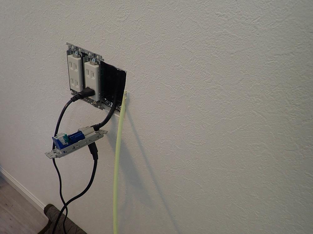 カテゴリー6A LAN配線