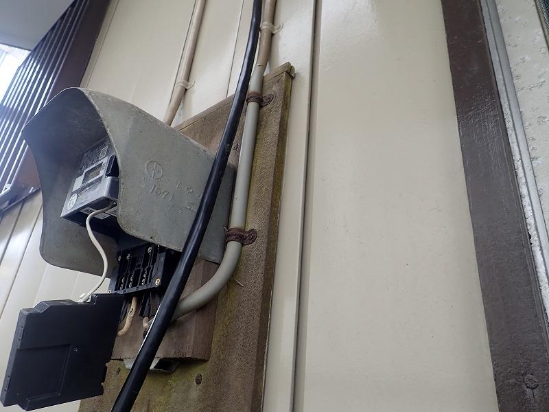 単三切り替え工事