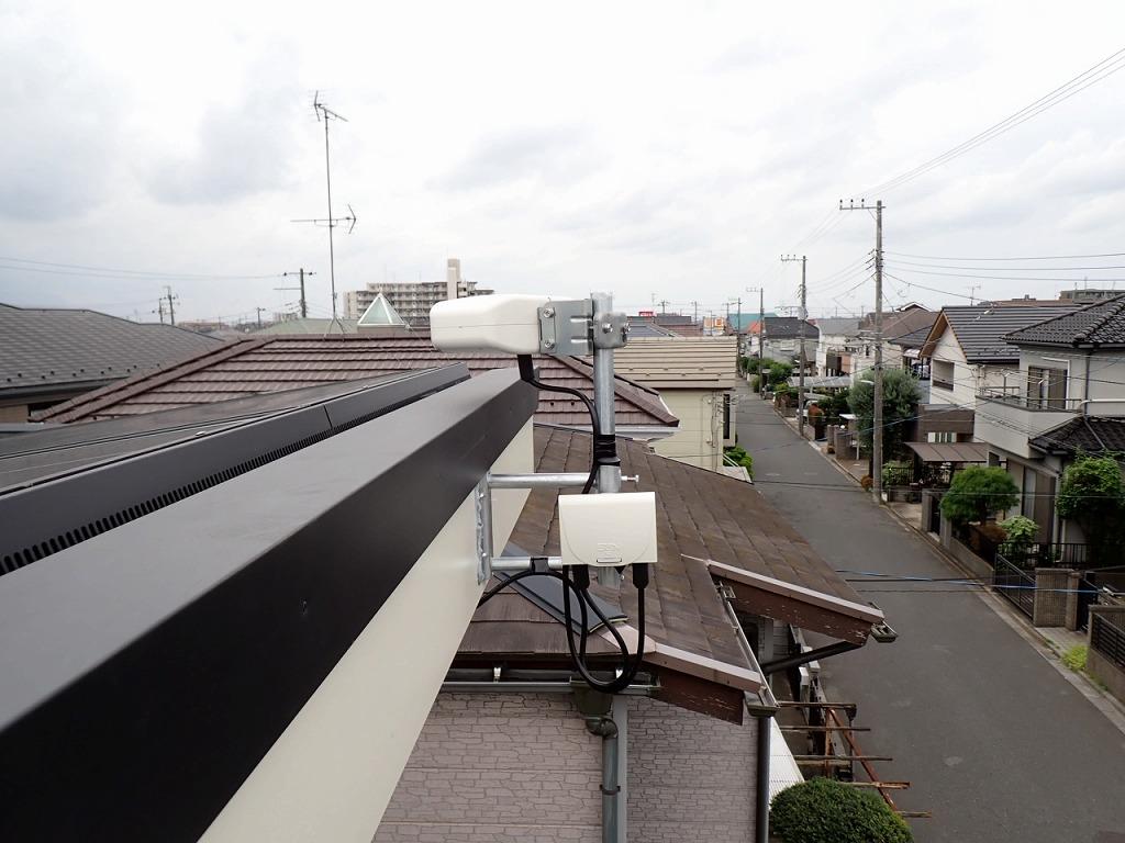 柏市新築アンテナ工事