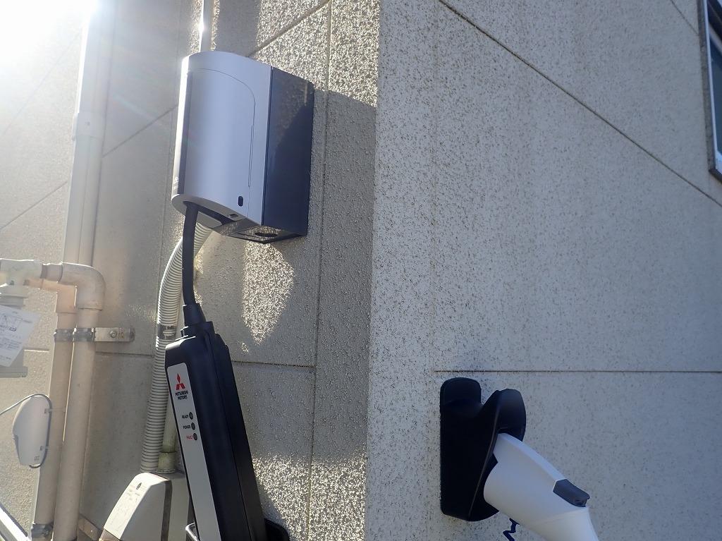 充電コンセント工事