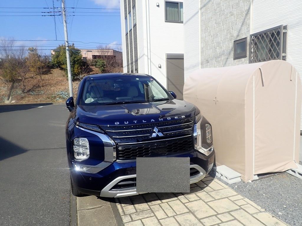 千葉県アウトランダーPHEV充電コンセント工事