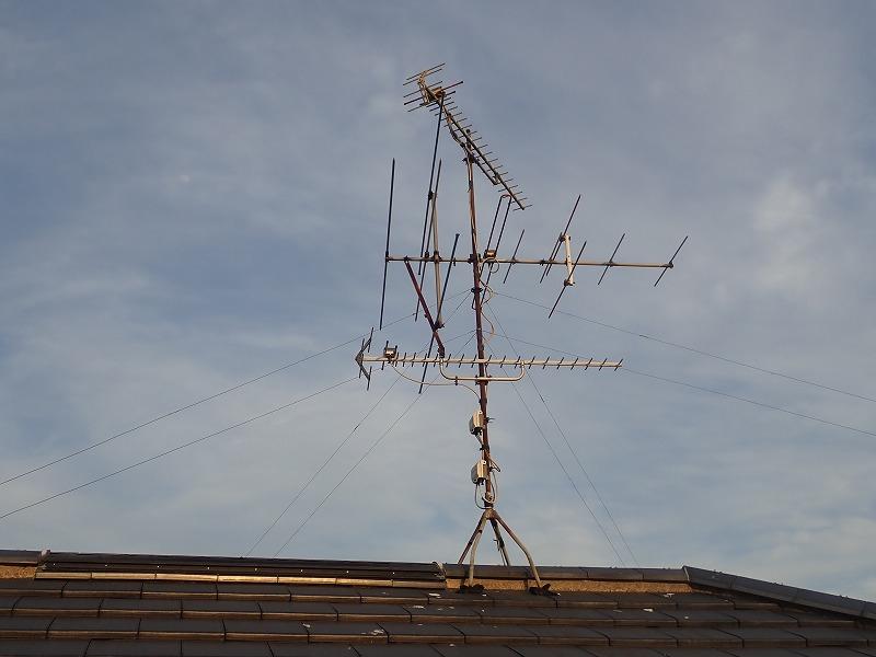 アンテナ取り外し処分