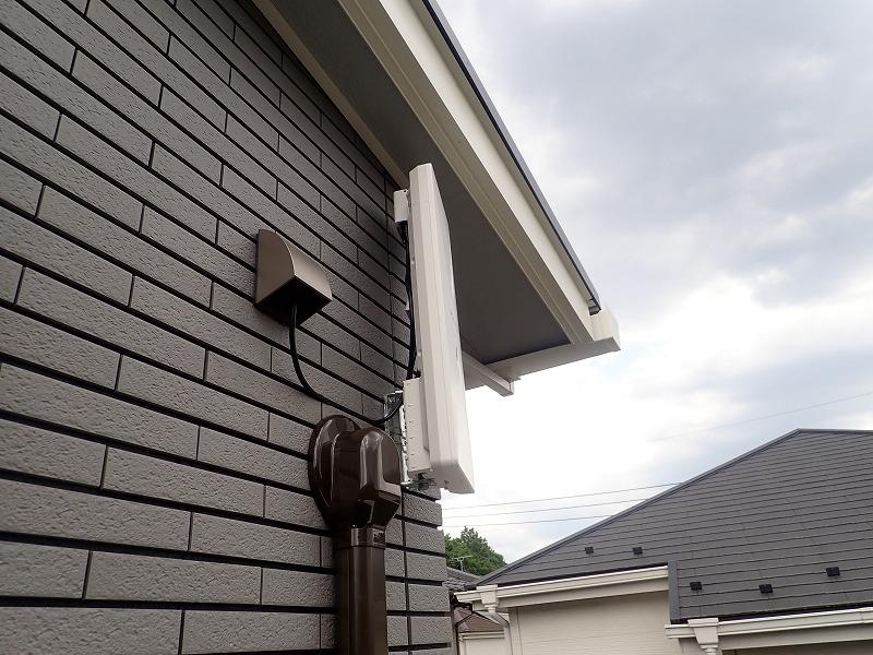 新築テレビアンテナ取付