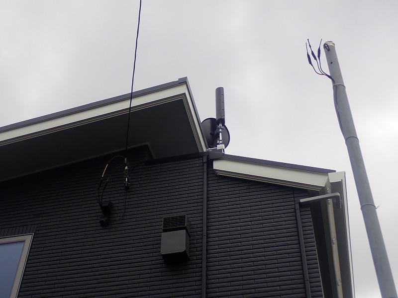 新築テレビアンテナ工事