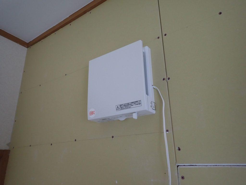 換気扇新規取付