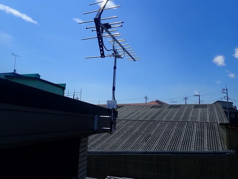千葉県新築テレビアンテナ設置