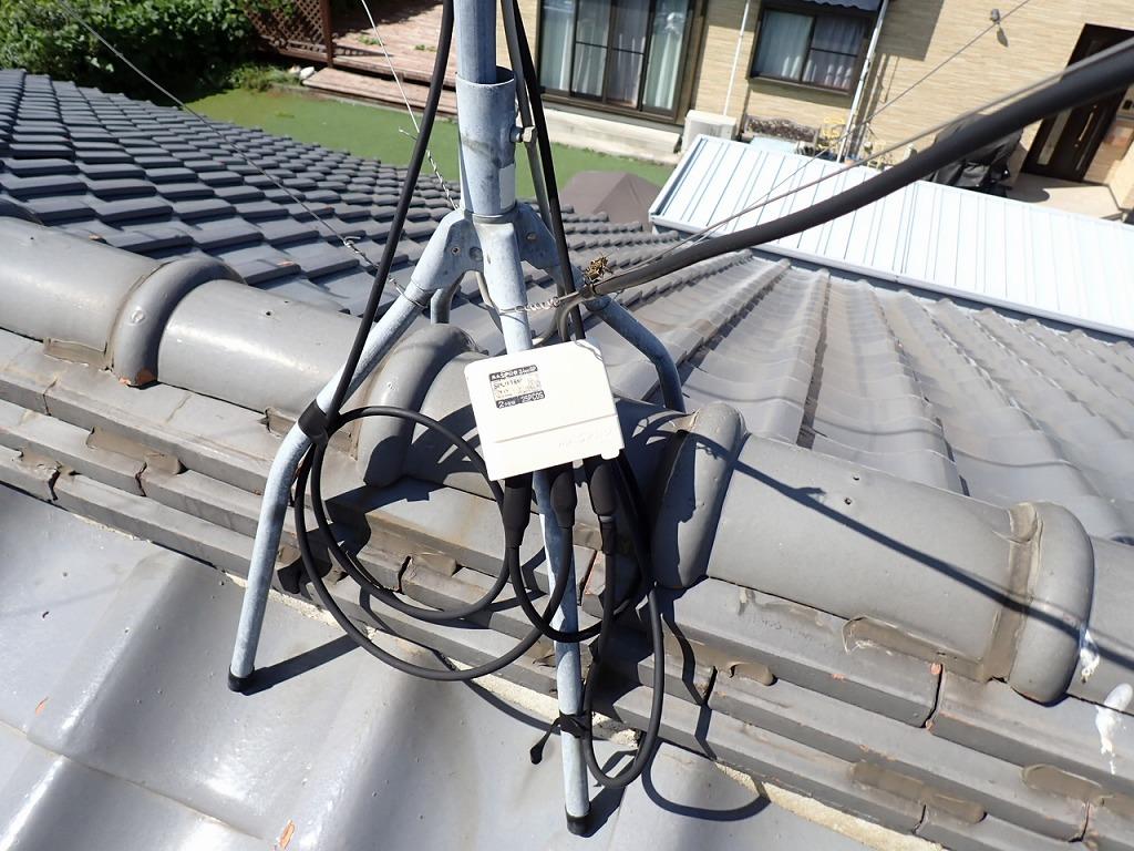 テレビが映らない、アンテナ点検修理