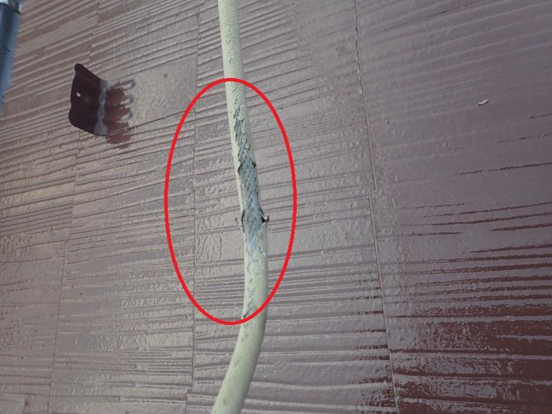 アンテナ線の不良