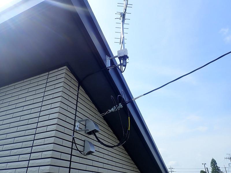 野田市新築アンテナ工事