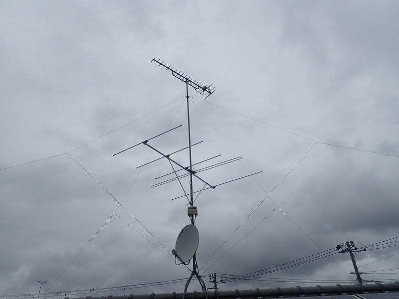 つくばみらい市アンテナ工事