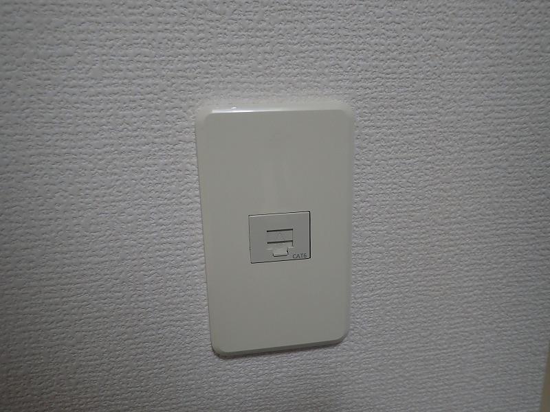屋内配管有りのLAN配線