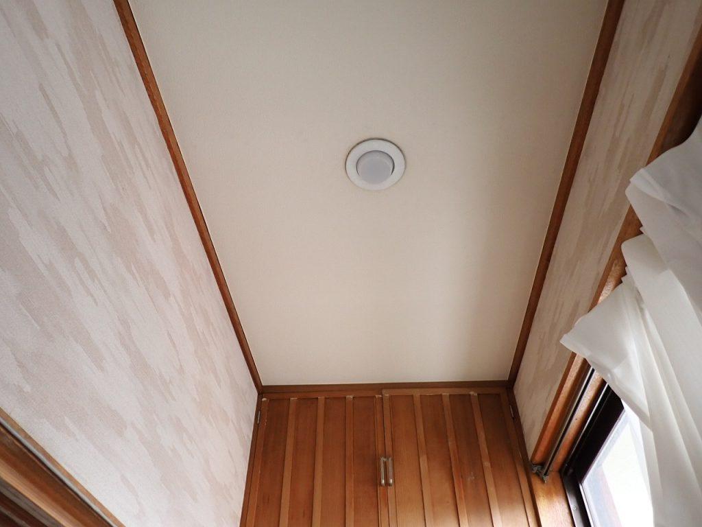 換気排熱ファン取付