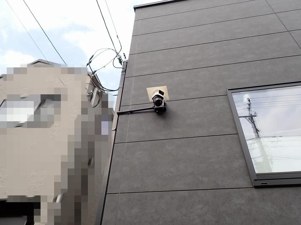 ポラス流山市防犯カメラ工事