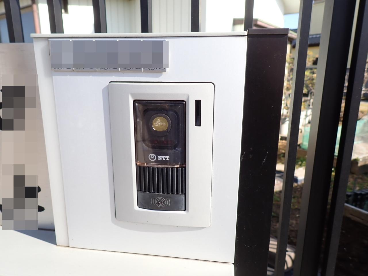 ファンクションユニットウィルモダン埋め込み型ドアホン