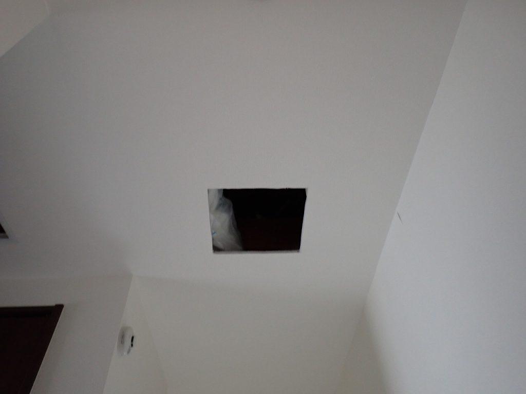 換気排熱ファン取付工事