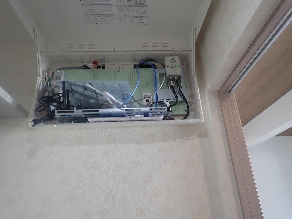 一条工務店新築アンテナ工事