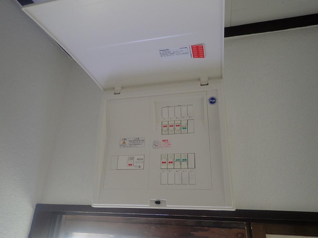 柏市アンペア変更工事