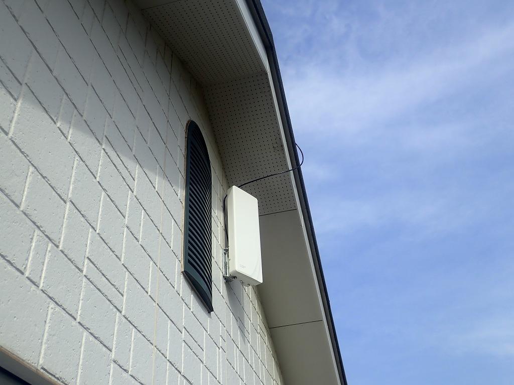 平面アンテナ設置工事