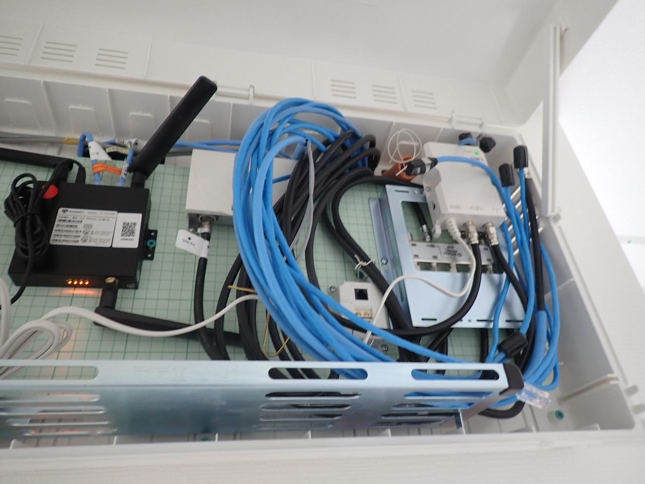 龍ヶ崎市新築アンテナ工事