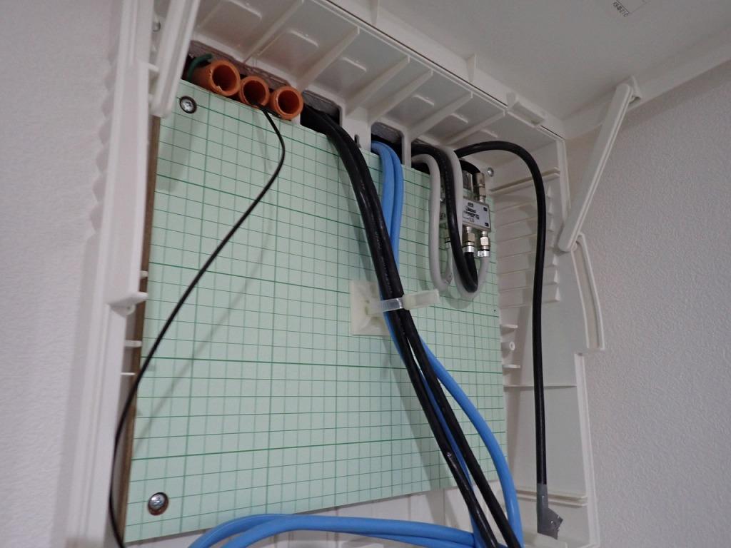 ポラス住宅新築カテゴリー６A（cat６a）LAN配線