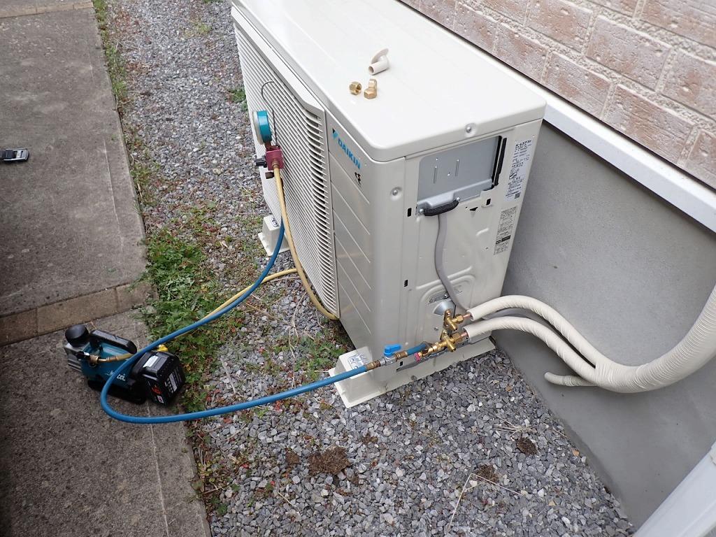 エアコン取付工事　野田市