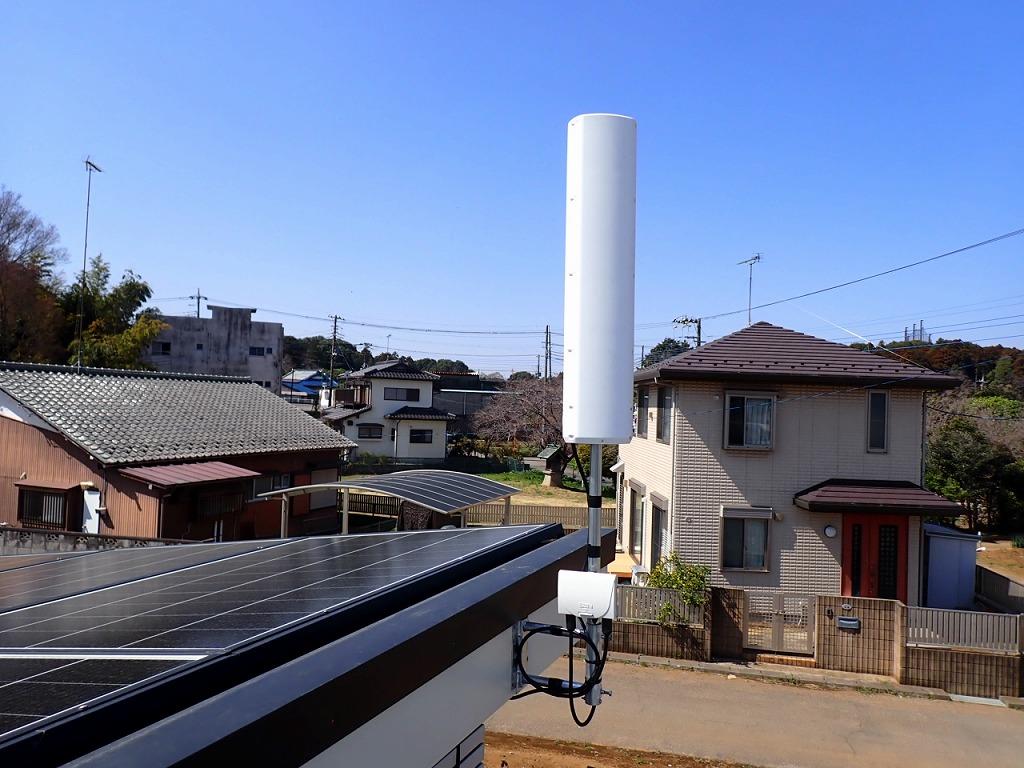 マスプロユニコーンアンテナ取付　柏市