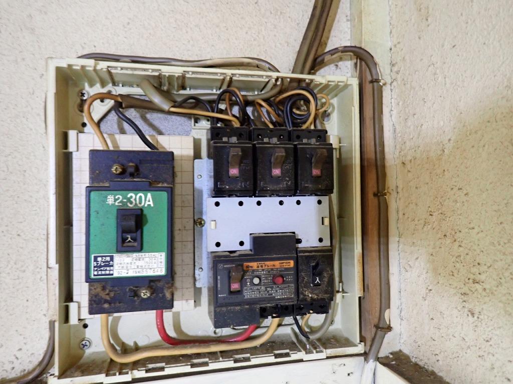 分電盤交換工事　松戸市