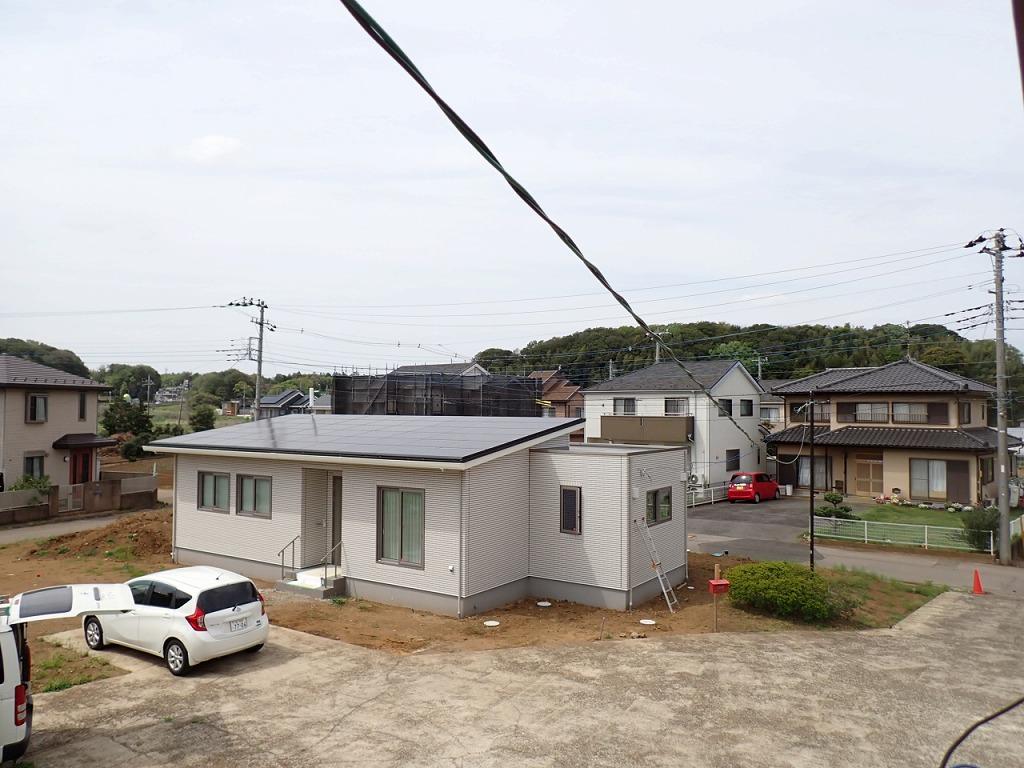 電線の引き直し工事