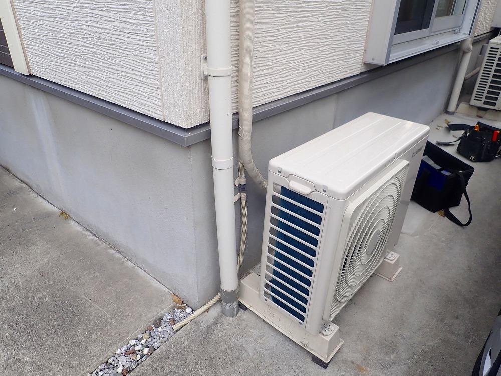 室外機移動工事