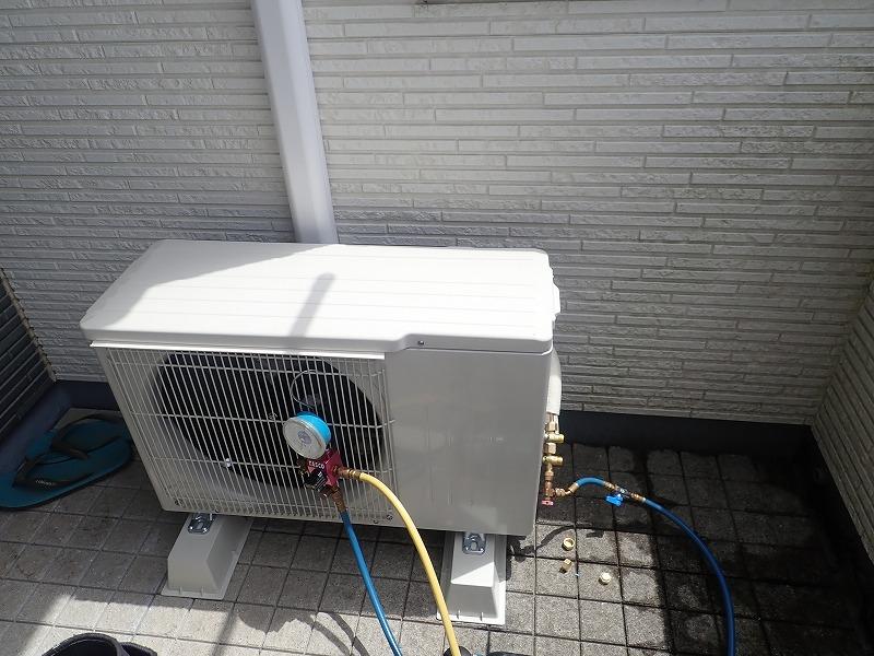 エアコン新規取付