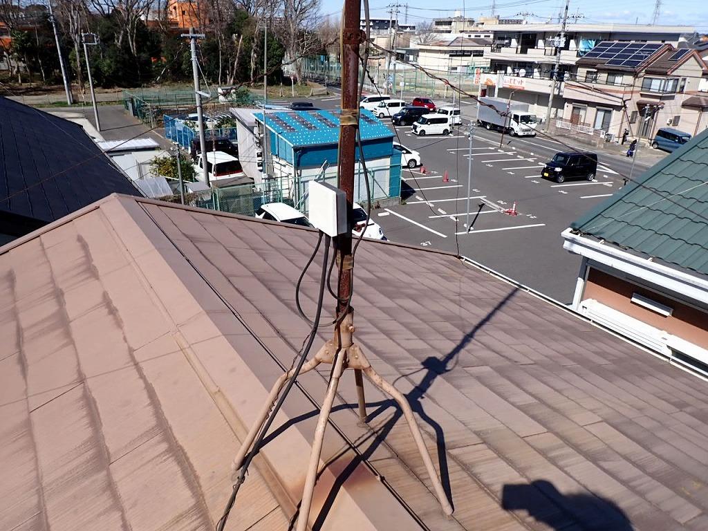 アンテナ交換工事