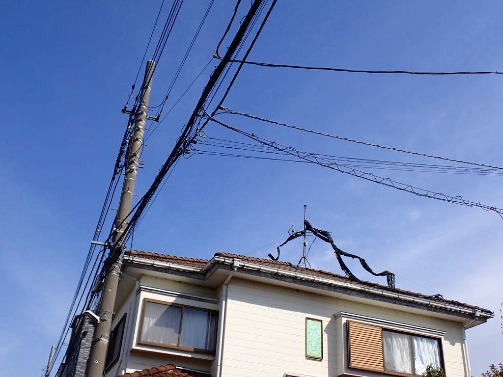 越谷市アンテナ工事