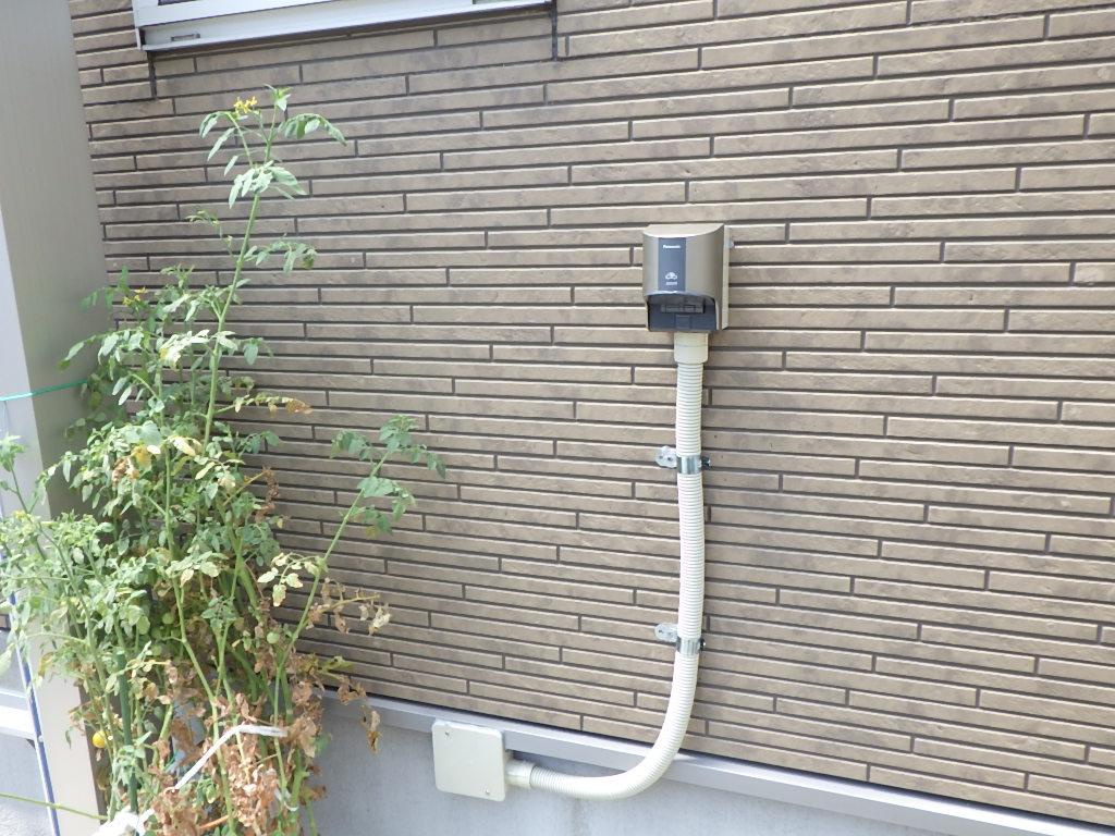 埼玉県春日部市EV充電コンセント工事