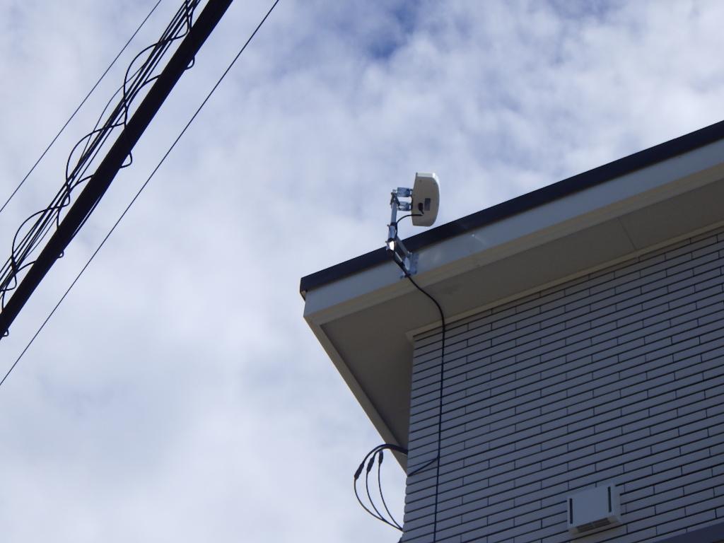 柏市新築アンテナ工事